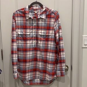 Gap plaid button down
